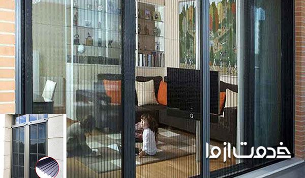 توری پنجره- توری پلیسه