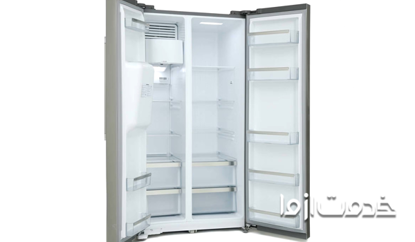 تخلیه یخچال ساید برای بسته بندی