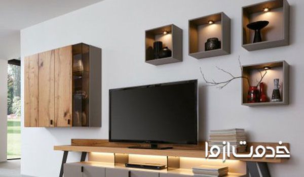 انواع مدل بوفه - مدل بوفه دیواری