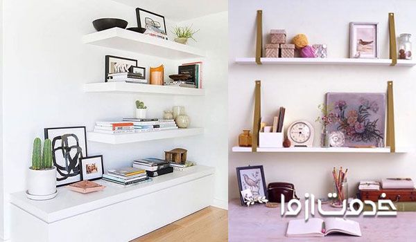 چیدمان لوازم در انواع مدل بوفه