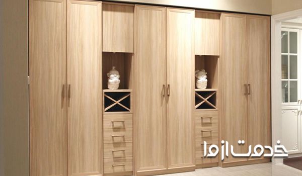 کمد دیواری لوکس اتاق خواب