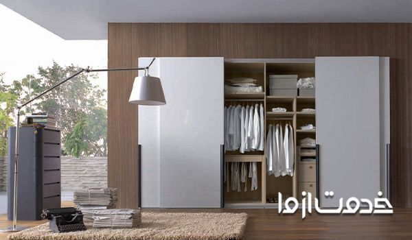 مدل کمد دیواری ریلی مدرن