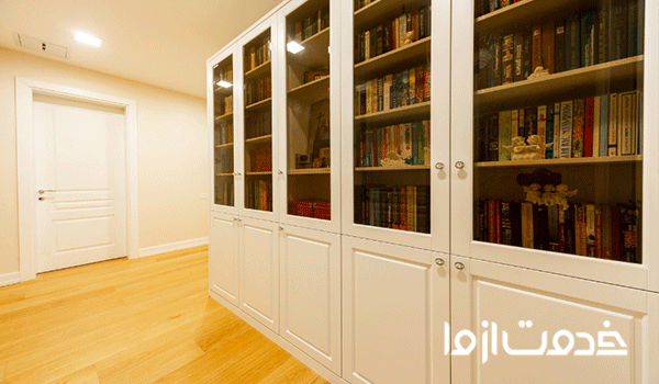 طرح کمد دیواری کلاسیک