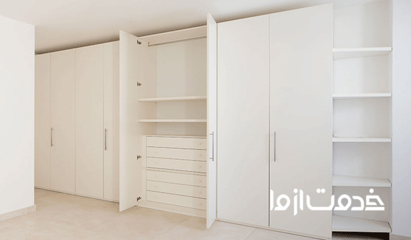 مدل كمد ديواري بلند