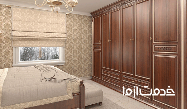 مدل کمد دیواری سلطنتی