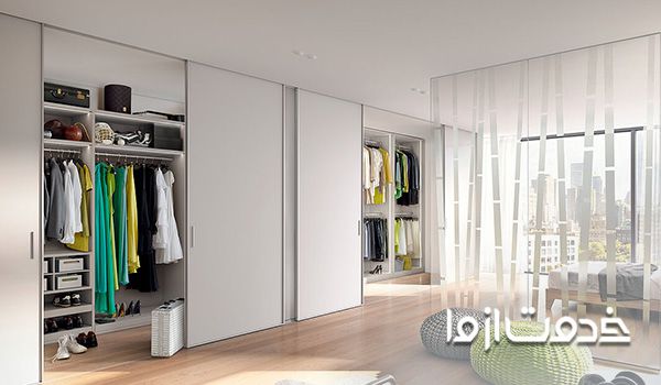 نمونه کمد دیواری هایگلاس