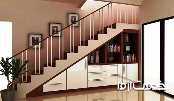 مدل کمد دیواری زیر پله