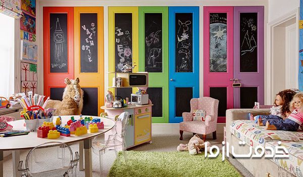 بهترین رنگ برای کمد دیواری