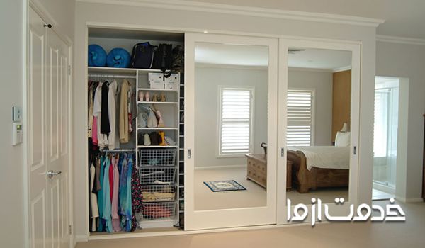 کمد دیواری ساده