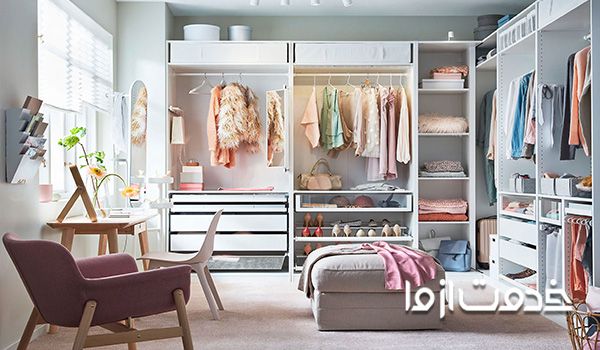 انواع کمد دیواری