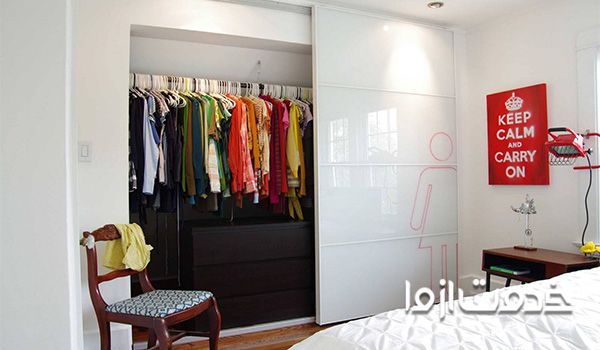 ایده کمد دیواری اتاق خواب