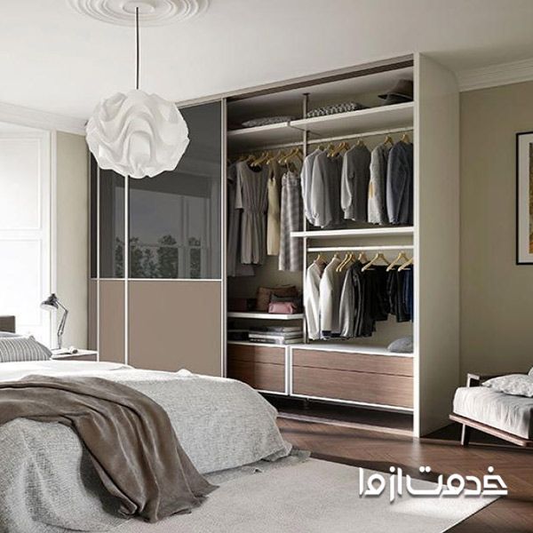 انواع کمد برای اتاق