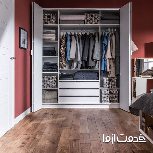 کمد دیواری ریلی جدید