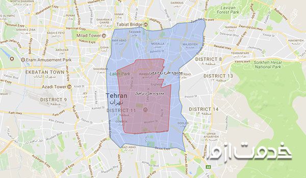 تهران من خرید طرح ترافیک