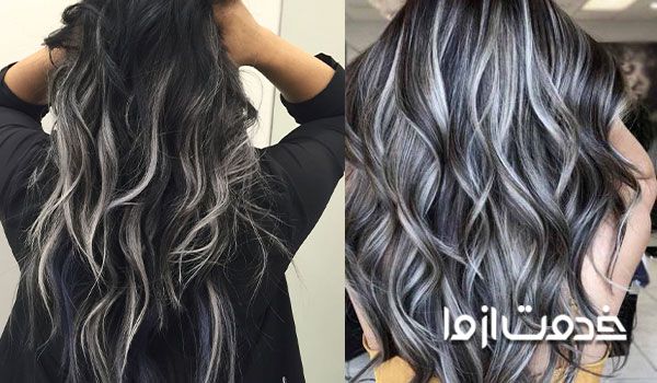 مدل کوتاهی موی بلند موجدار با پله‌های بلند خرد شده