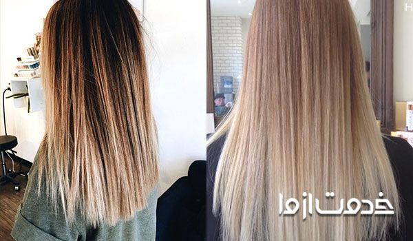 مدل کوتاهی موی بلند صاف یکدست