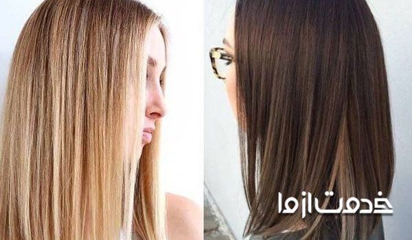 مدل کوتاهی خرد برای موی بلند صاف 2020