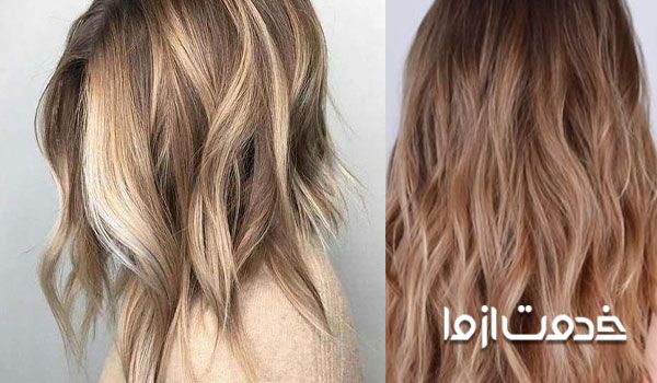 اسامی مدل کوتاهی موی بلند - مدل تکه ای موجدار