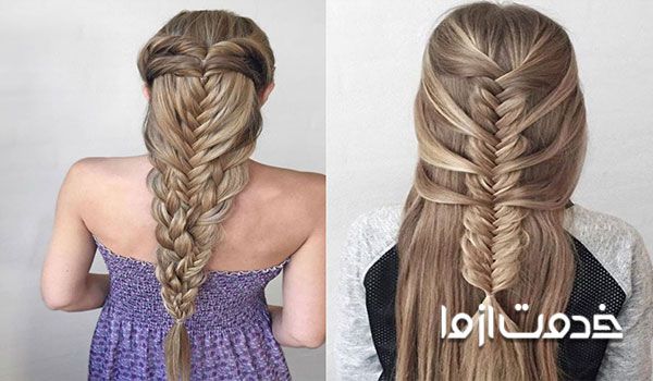 مدل موی بلند دخترانه ، بافت مو