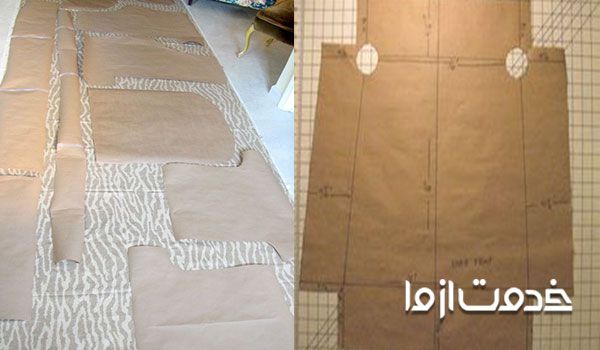 دوخت الگوی کاور مبل