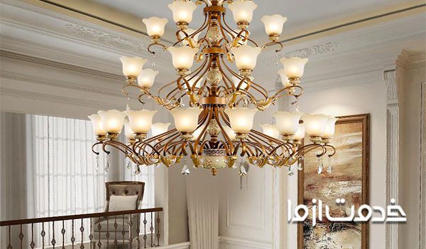 ارتفاع استاندارد لوستر