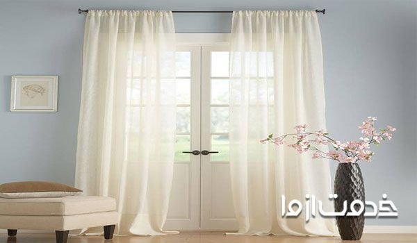 شستشوی پرده توری