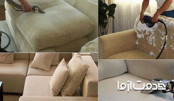 از بین بردن لکه روی مبل مخمل