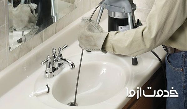 گرفتگی کفشور آشپزخانه