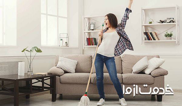 چک لیست کارهای منزل  جدول نظافت منزل  برنامه ریزی روزانه یک زن خانه دار  چک لیست خانه تکانی  خانه تکانی سریع  یک برنامه ریزی خوب برای خانه تکانی  چگونه در کارهای خانه زرنگ باشیم