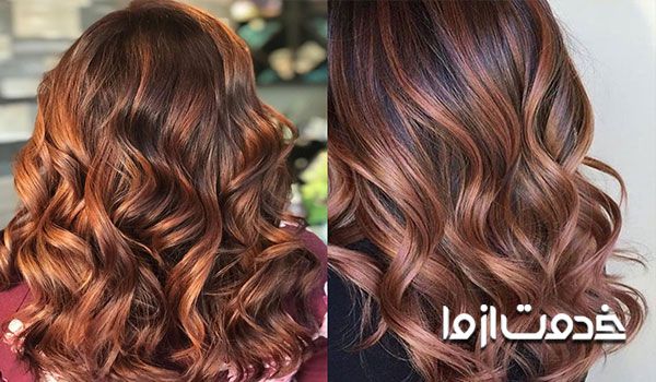 انواع رنگ مو ترکیبی