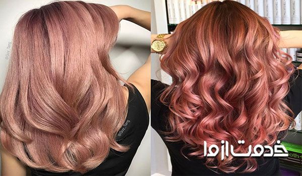 تصویر: انواع رنگ مو ، رنگ موی بژ