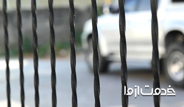 مراحل رنگ آمیزی و نقاشی نرده