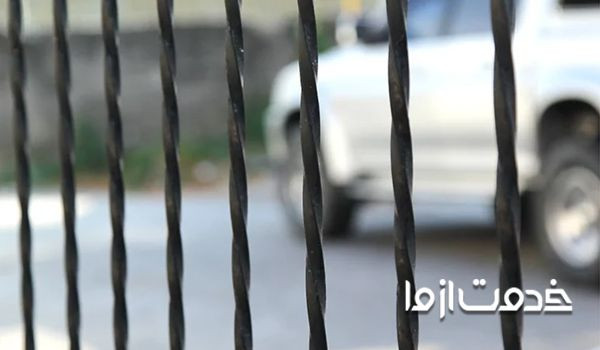 مراحل رنگ آمیزی و نقاشی نرده
