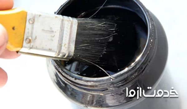 رنگ آمیزی نرده آهنی راه پله