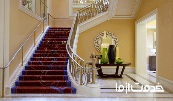 بهترین رنگ برای نرده راه پله