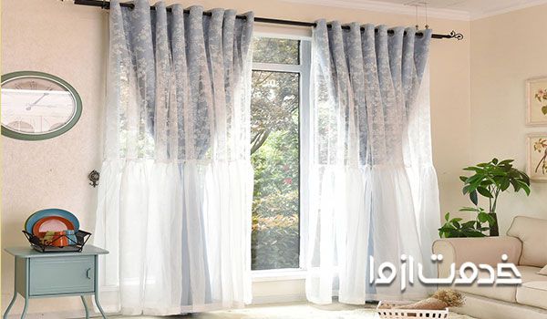 مدل و طرح پرده، حریر و گیپور