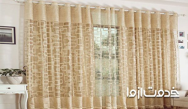مدل و طرح پرده،حریر و گیپور