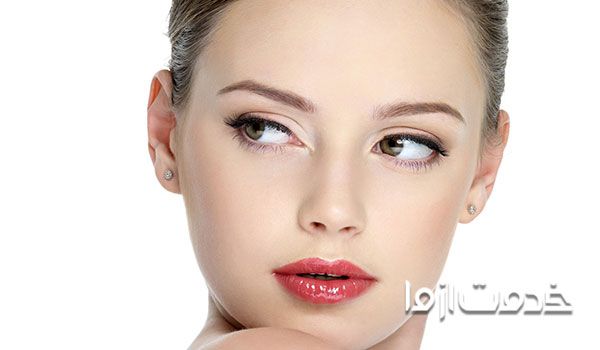 میکاپ صورت دخترانه