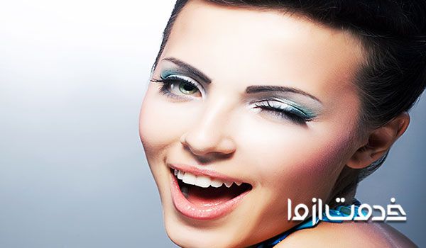 مدل آرایش صورت ملایم مجلسی