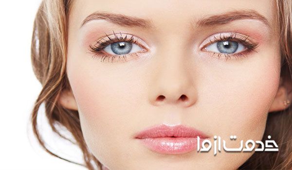 مدل آرایش صورت ساده