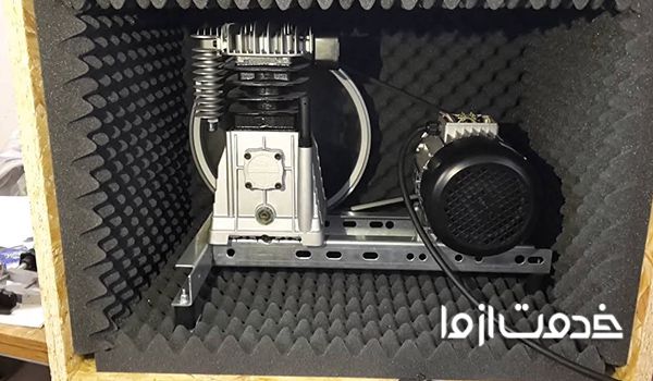 عایق صوتی پمپ آب خانگی