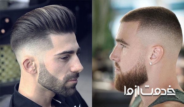 مدل موی مردانه سایه دار باریش