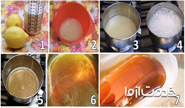 روش تهیه موم