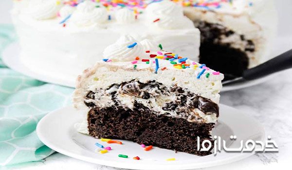 کیک تولد خانگی برای همسر