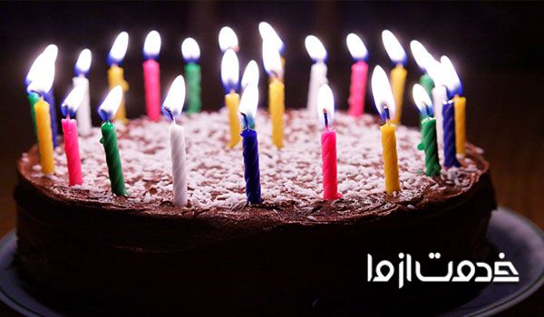 کیک تولد خانگی برای همسر