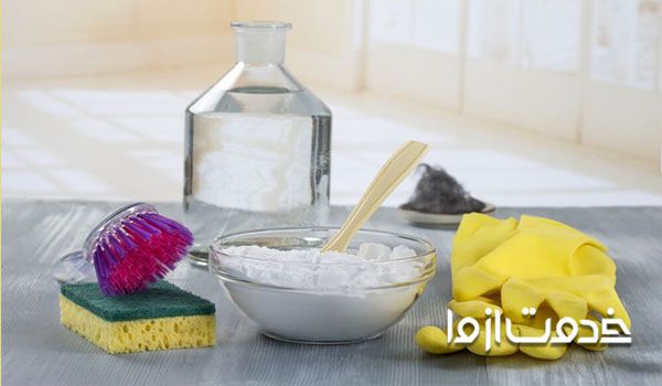 رفع کپک دیوار با جوش شیرین