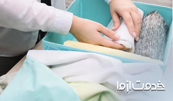 ترفند مرتب کردن کمد لیاس