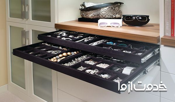 مرتب كردن کشوی لباس