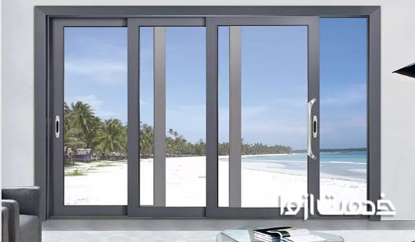 مدل پنجره دوجداره کشویی