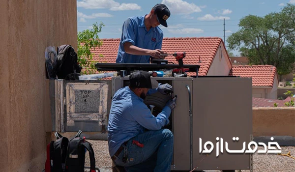 نصب مستقیم کولر به کانال